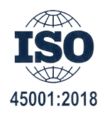 ISO 45001:2018 certification mark